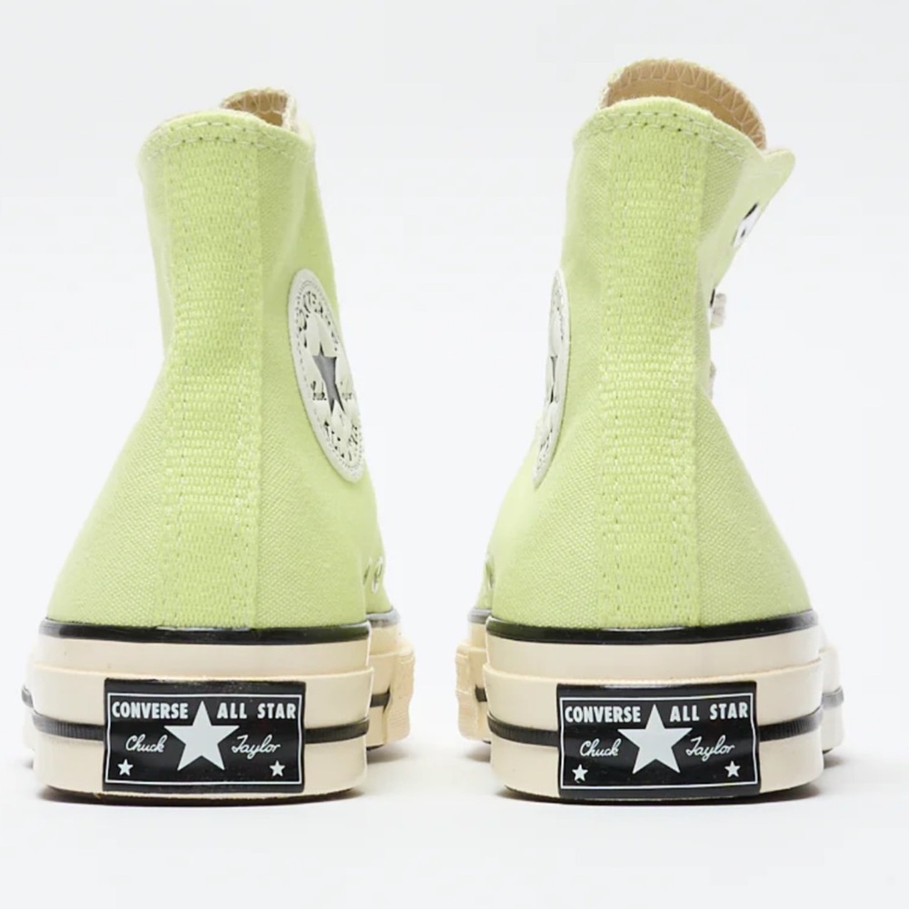 NEW| Converse Unisex Chuck Taylor All Star 70 High Top Sneaker In Citron - Picture 7 of 9